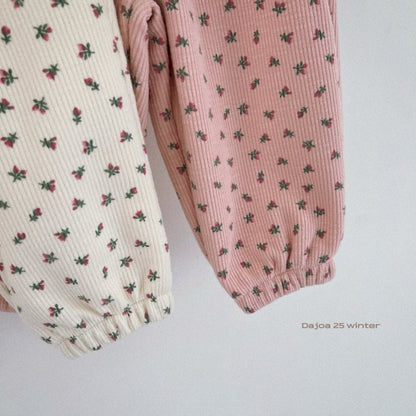 KIDS FLORAL TWO-PIECE SET