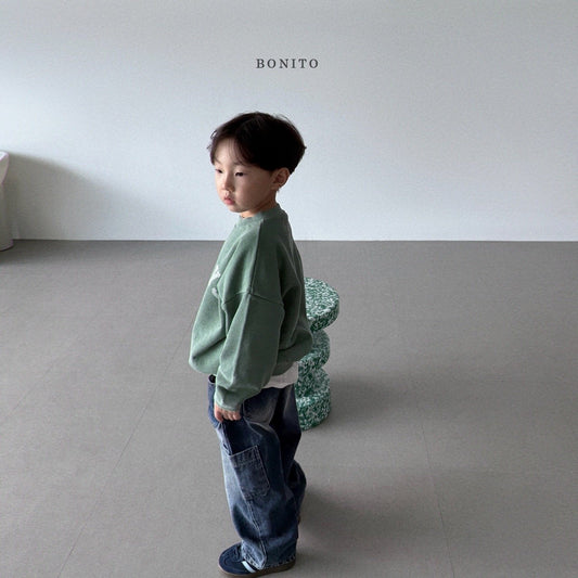 Pigment Dyed Kids Sweatshirt