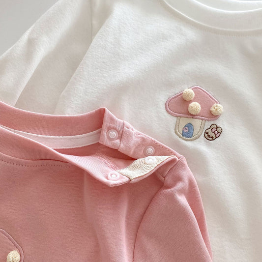 MUSHROOM POMPOM LONG SLEEVE