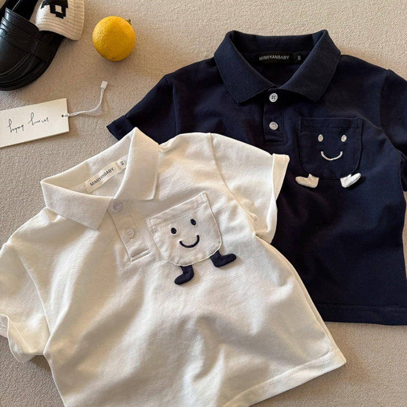 KIDS SMILE POLO SHIRT