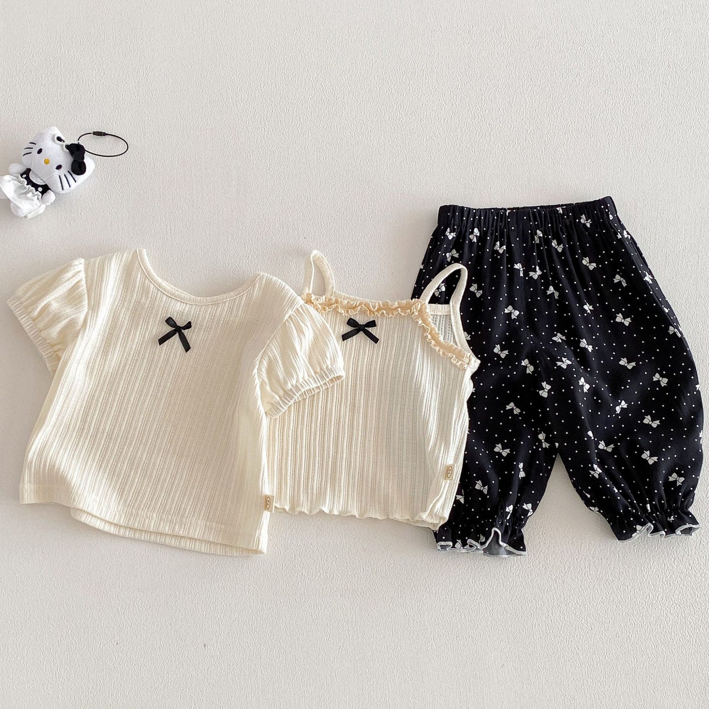 BABY BLACK RIBBON SETS