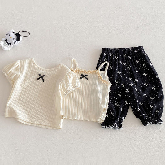 BABY BLACK RIBBON SETS