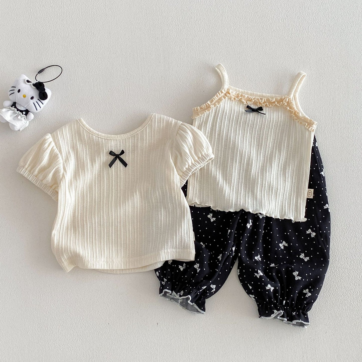 BABY BLACK RIBBON SETS