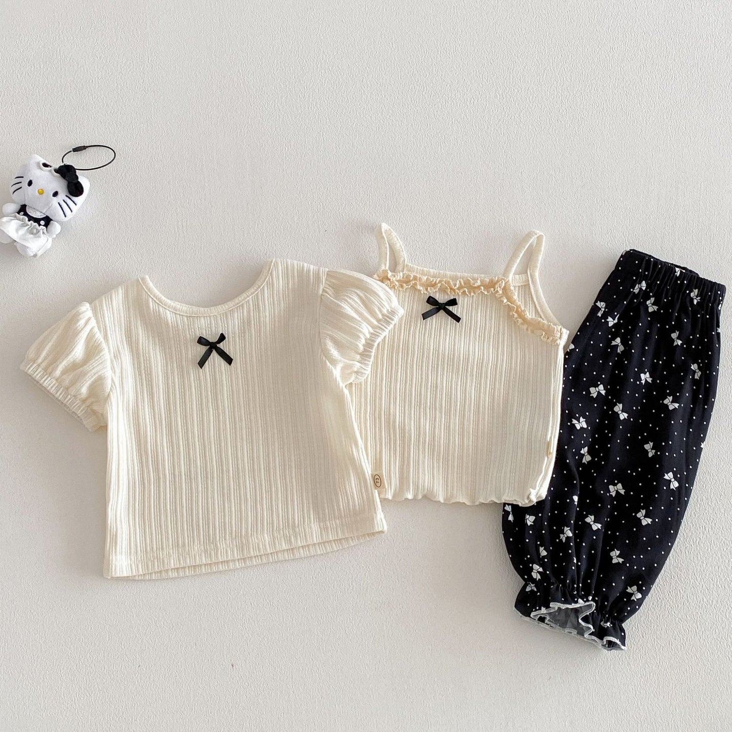 BABY BLACK RIBBON SETS
