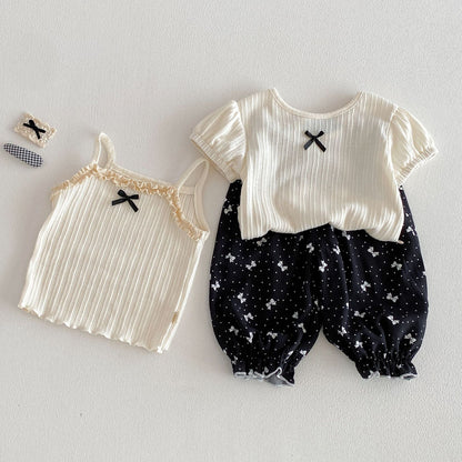 BABY BLACK RIBBON SETS