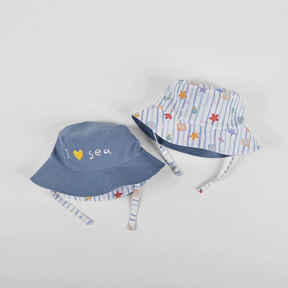KIDS REVERSIBLE BUCKET HAT (2 COLORS)