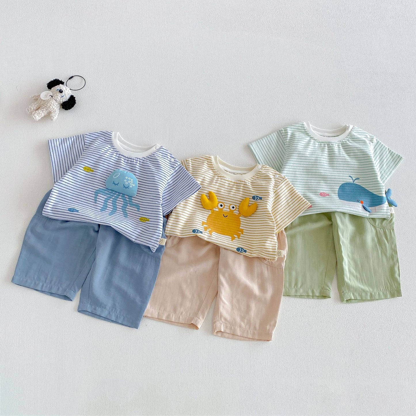 KIDS SEA ANIMAL DAILY T-SHIRT