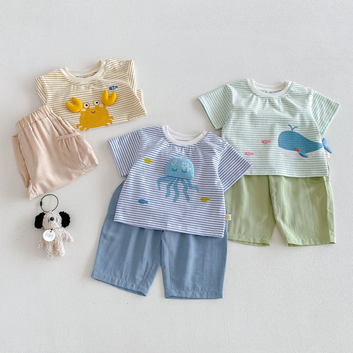 KIDS SEA ANIMAL DAILY T-SHIRT
