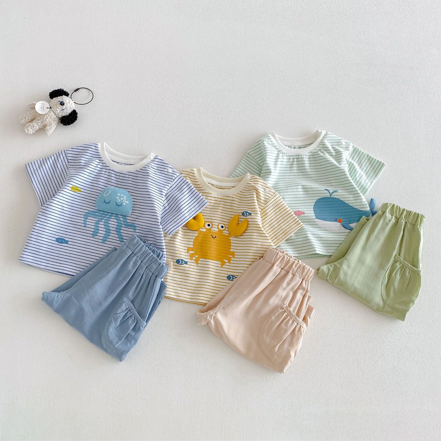 KIDS SEA ANIMAL DAILY T-SHIRT