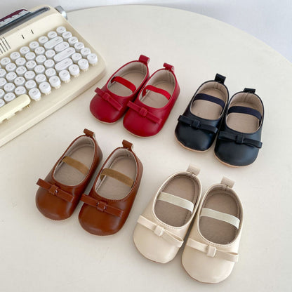 BABY GIRL LEATHER MARY JANE (2 COLORS)
