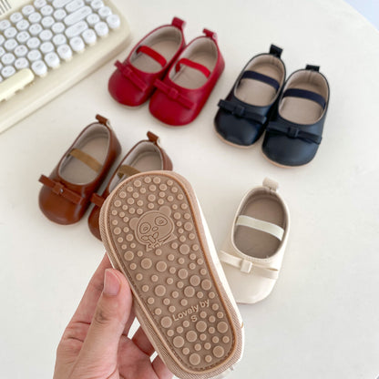 BABY GIRL LEATHER MARY JANE (2 COLORS)