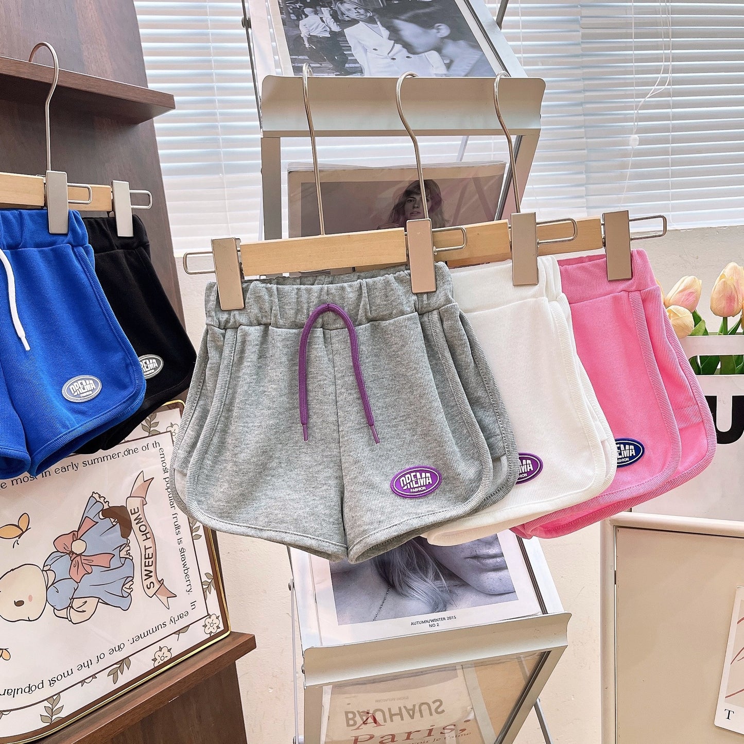 KIDS DOLPHIN SHORTS (4 COLORS)