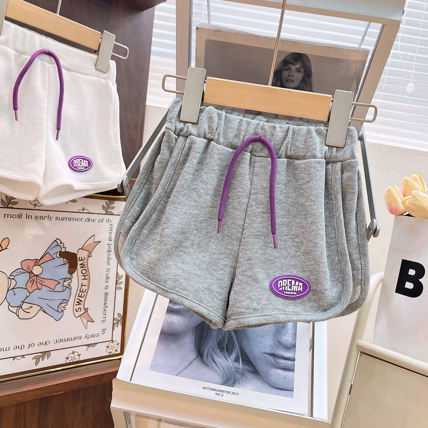 KIDS DOLPHIN SHORTS (4 COLORS)