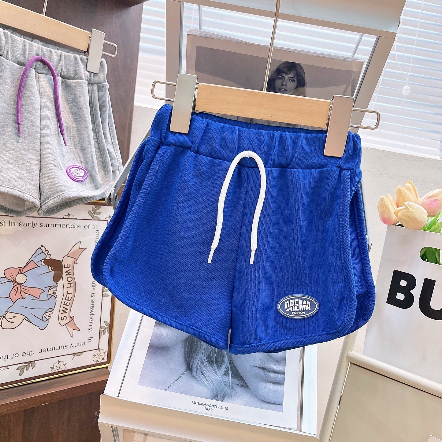 KIDS DOLPHIN SHORTS (4 COLORS)